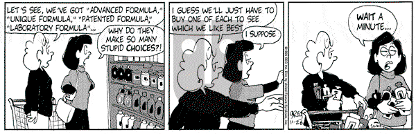 Luann on Tuesday November 26, 1996 Comic Strip