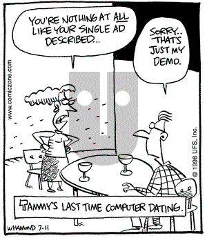 Reality Check on Saturday July 11, 1998 Comic Strip