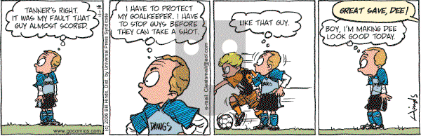 Cleats - Thursday November 16, 2006 Comic Strip