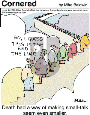 Cornered on Friday February 27, 2009 Comic Strip