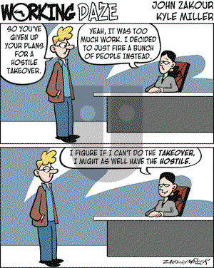 Working Daze on Friday March 14, 2008 Comic Strip