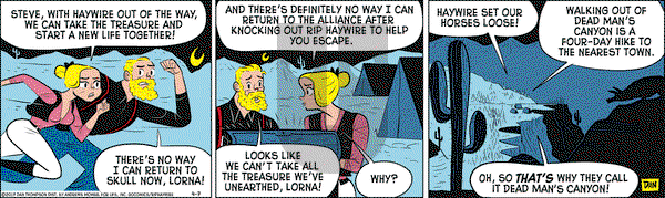 Rip Haywire on Friday April 7, 2017 Comic Strip