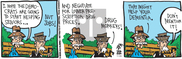 La Cucaracha on Tuesday November 28, 2006 Comic Strip