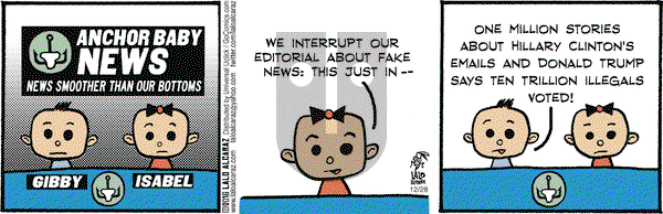 La Cucaracha on Wednesday December 28, 2016 Comic Strip
