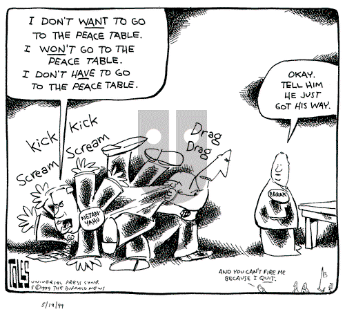 Tom Toles on Wednesday May 19, 1999 Comic Strip