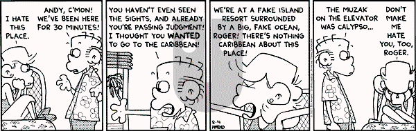 FoxTrot on Tuesday August 14, 2001 Comic Strip