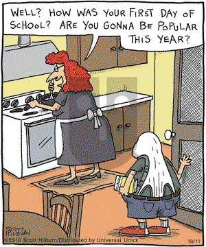 The Argyle Sweater on Monday October 11, 2010 Comic Strip