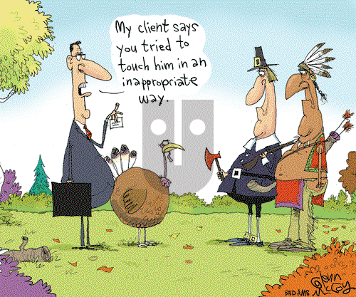 Glenn McCoy on Wednesday November 22, 2017 Comic Strip
