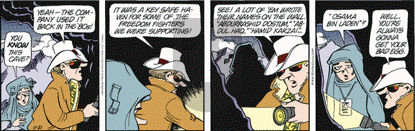 Doonesbury on Wednesday November 21, 2001 Comic Strip