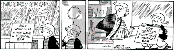 Nancy Classics on Monday October 24, 2016 Comic Strip
