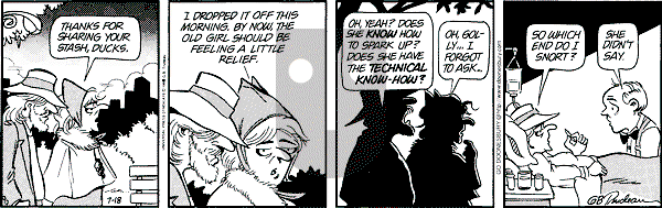 Doonesbury - Saturday July 18, 1998 Comic Strip