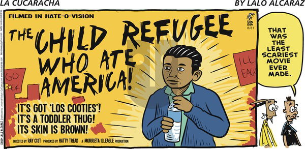 La Cucaracha - Sunday August 31, 2014 Comic Strip