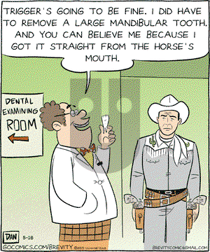 Brevity on Saturday May 16, 2015 Comic Strip