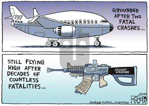 Rob Rogers on Saturday March 16, 2019 Comic Strip