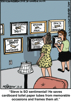 Close to Home on Wednesday March 5, 2014 Comic Strip
