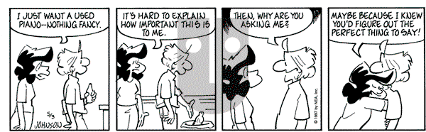 Arlo and Janis - Saturday May 3, 1997 Comic Strip