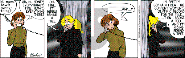 9 Chickweed Lane on Monday February 23, 2009 Comic Strip