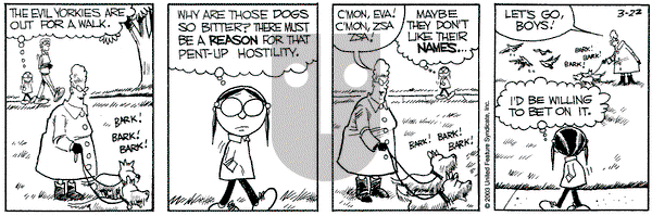 Grand Avenue on Saturday March 22, 2003 Comic Strip
