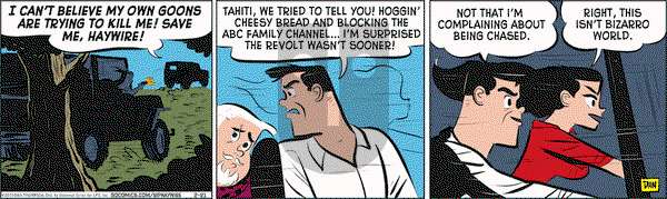 Rip Haywire on Saturday February 21, 2015 Comic Strip