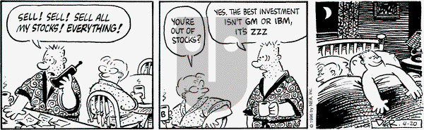 Betty on Saturday April 20, 1996 Comic Strip