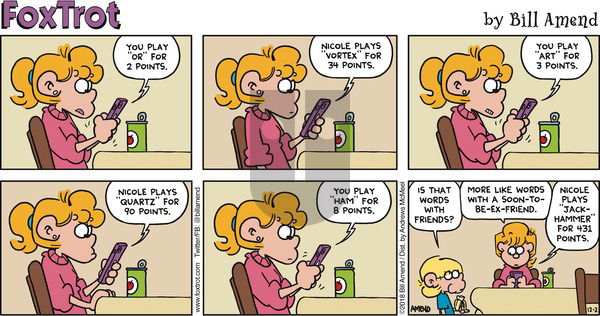 FoxTrot on Sunday December 2, 2018 Comic Strip