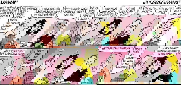 Luann - Sunday February 20, 2000 Comic Strip