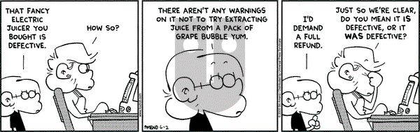 FoxTrot on Thursday June 2, 2005 Comic Strip