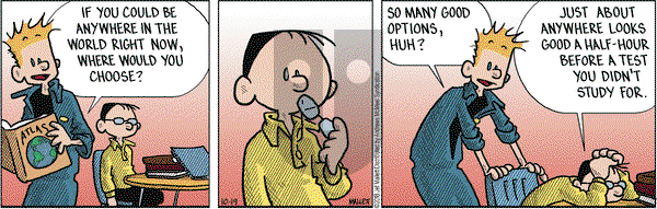 Frazz on Friday October 19, 2018 Comic Strip