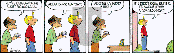 Arlo and Janis on Wednesday April 9, 2014 Comic Strip