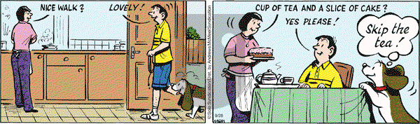 Fred Basset on Monday September 28, 2020 Comic Strip