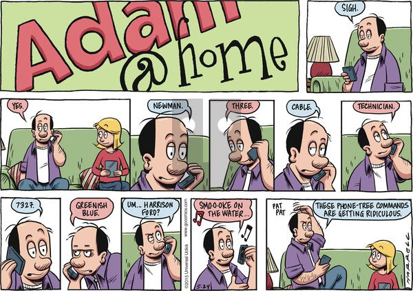 Adam@Home on Sunday May 24, 2015 Comic Strip