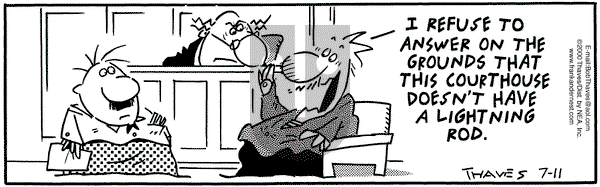 Frank and Ernest on Tuesday July 11, 2000 Comic Strip