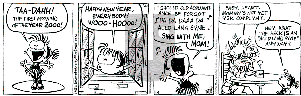 Heart of the City on Saturday January 1, 2000 Comic Strip