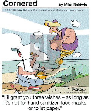 Cornered on Tuesday May 5, 2020 Comic Strip