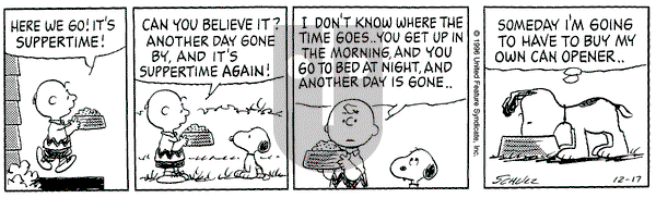 Peanuts on Friday March 7, 1997 Comic Strip