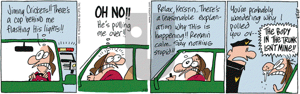 The Knight Life on Wednesday April 27, 2011 Comic Strip