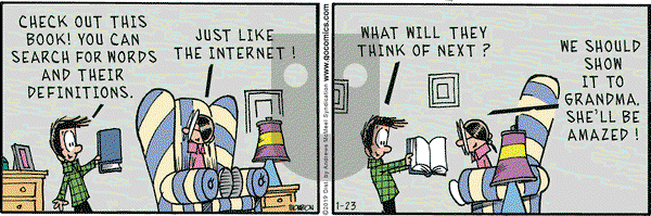 Grand Avenue on Wednesday January 23, 2019 Comic Strip