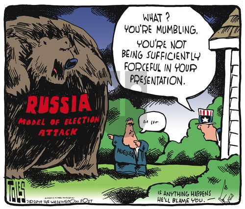 Tom Toles on Sunday July 28, 2019 Comic Strip