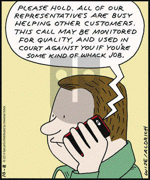 Real Life Adventures on Wednesday October 8, 2014 Comic Strip