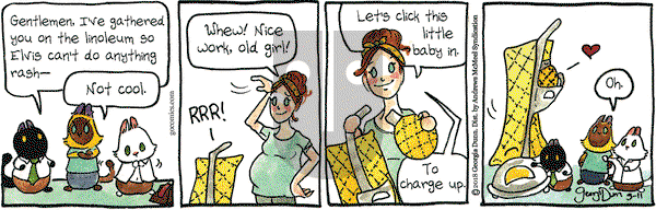 Breaking Cat News on Friday May 11, 2018 Comic Strip