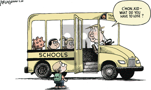 Robert Ariail on Friday July 10, 2020 Comic Strip