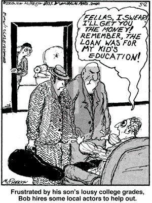 Close to Home on Friday May 2, 2008 Comic Strip