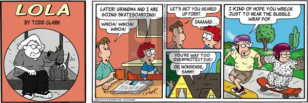 Lola on Sunday August 13, 2017 Comic Strip