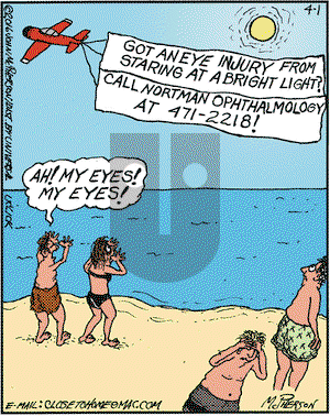 Close to Home on Friday April 1, 2016 Comic Strip