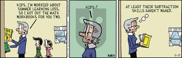 Grand Avenue on Tuesday August 22, 2017 Comic Strip