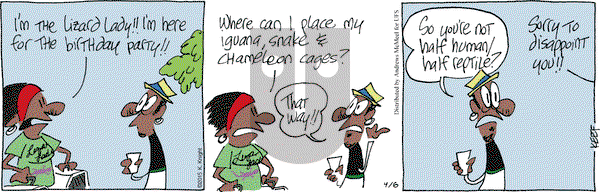 The Knight Life on Thursday April 6, 2017 Comic Strip