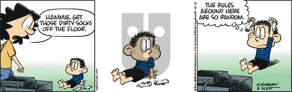 Baby Blues on Saturday October 8, 2016 Comic Strip