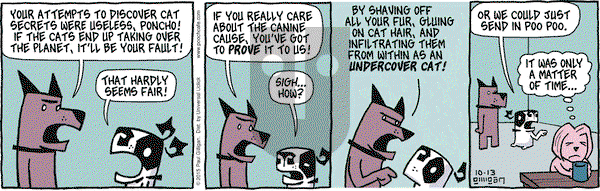 Pooch Cafe on Tuesday October 13, 2015 Comic Strip