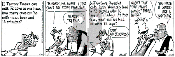 Frazz on Thursday May 10, 2001 Comic Strip