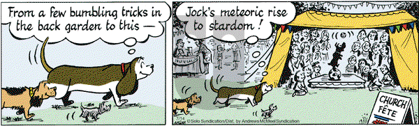 Fred Basset on Saturday July 14, 2018 Comic Strip